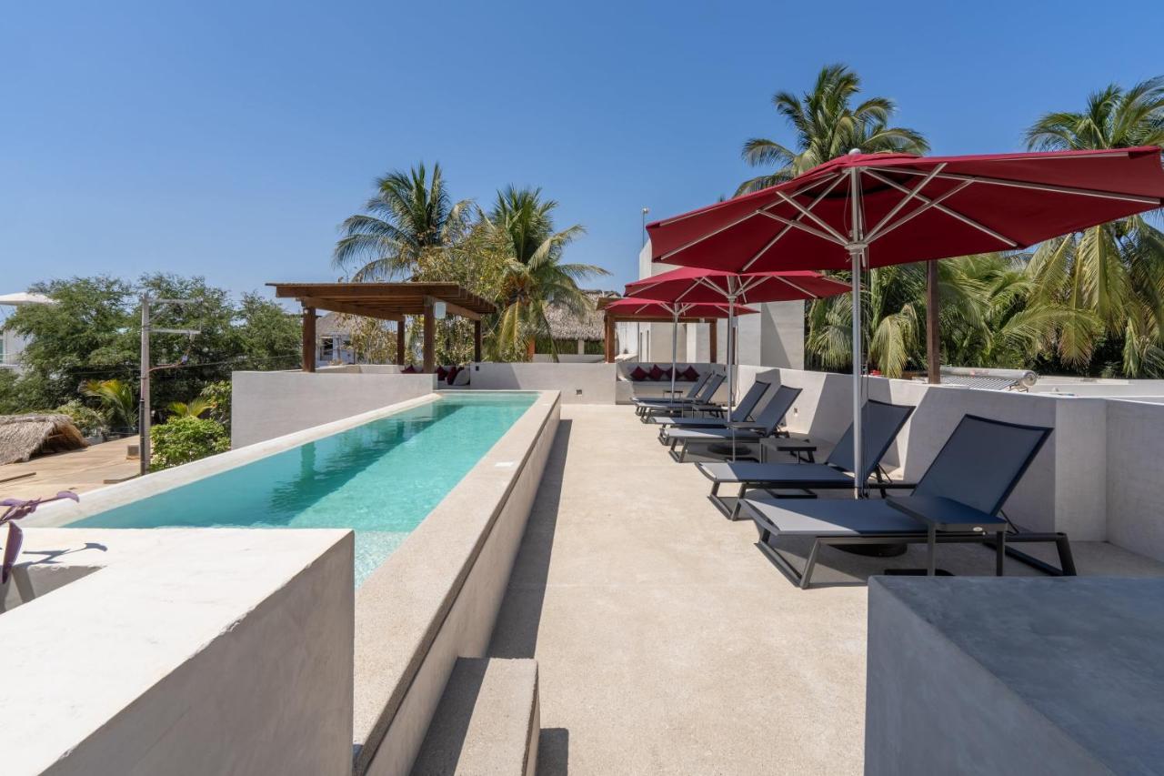 Casa Mava Hotel Brisas de Zicatela Ngoại thất bức ảnh